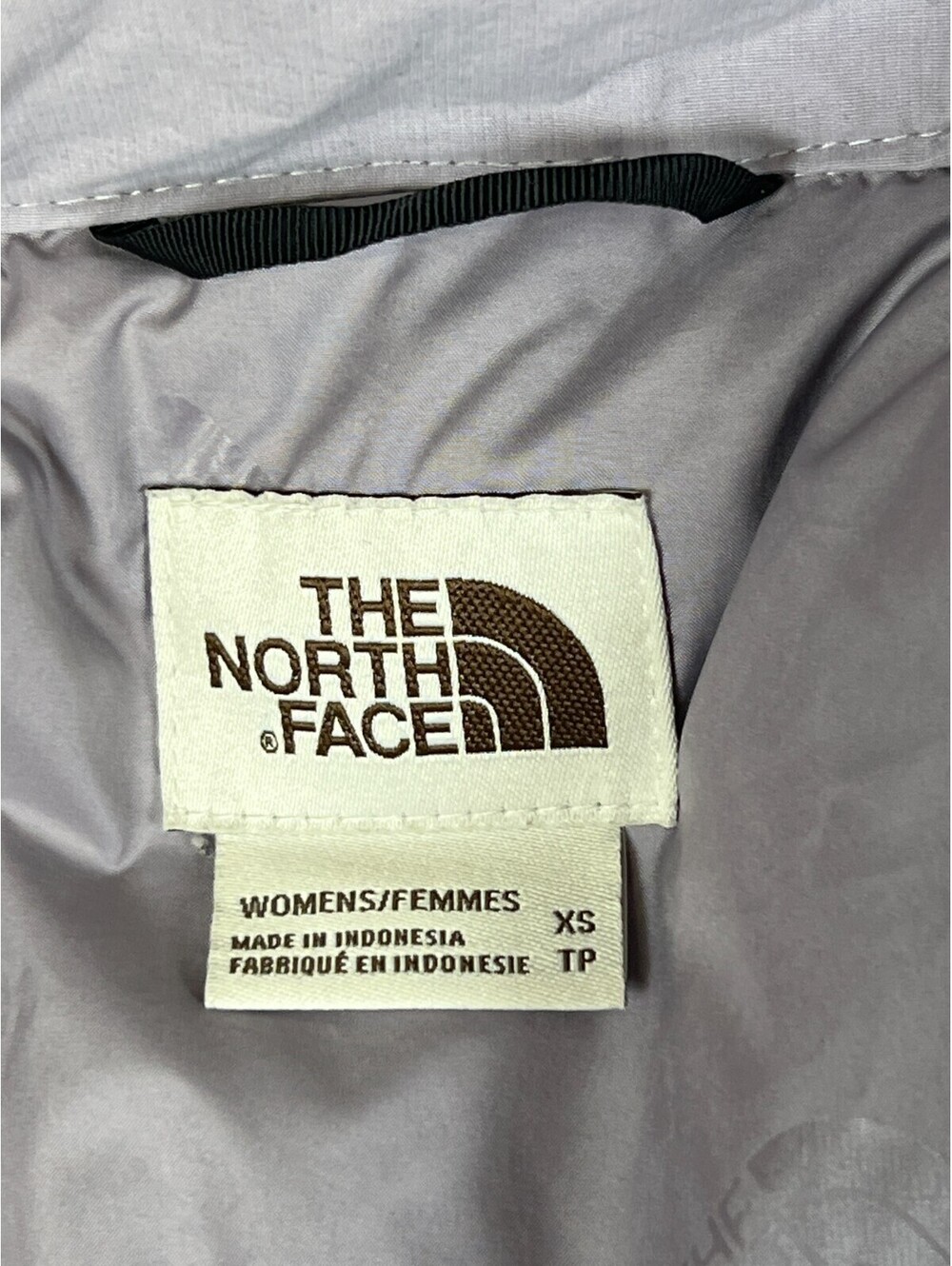 The North Face Womens XS Grey Down Parka Long Winter Puffer Jacket 600 - Picture 4 of 16